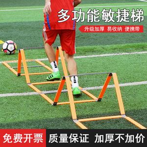 足球训练器材 多功能敏捷梯 篮球训练软梯固定绳梯步伐体能训练梯