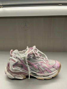 法国剁手大会 巴黎世家2.26女款runner  白粉拼色老爹鞋