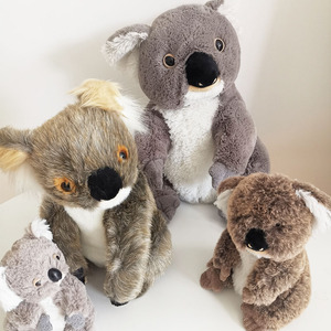 出口澳洲无尾熊树袋熊考拉毛绒公仔玩偶儿童玩具仿真尾货澳大利亚