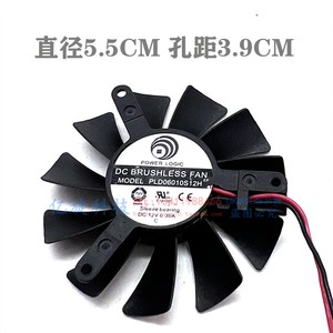 PLD06010S12H风扇联想GTX750Ti英伟达GTX1050戴尔GT640显卡风扇