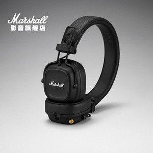 MARSHALL MAJOR IV马歇尔4代无线蓝牙耳机头戴式重低音电脑耳麦