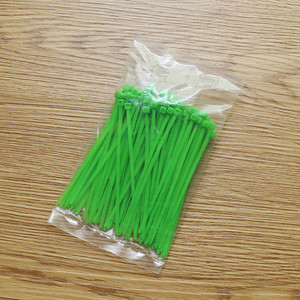 环保自锁式尼龙扎带绿扎线带固定塑料捆线带花枝捆绑使用工具