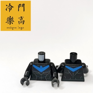 Lego 乐高 人仔 配件 身体 黑 夜翼 76160 sh659 973pb3982c01