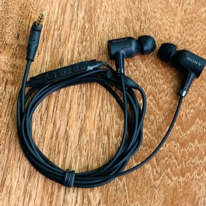 原装换线索尼MDR-NC750入耳式重低音耳机索尼大法低音耳塞带麦线