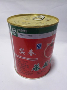 【整箱12桶包邮】番茄酱 新疆梨春番茄酱 850克 铁罐装