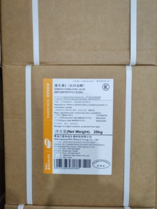 新和成维生素C粉食用纯VC原粉抗坏血酸剂抗氧剂食品级25kg/箱包邮