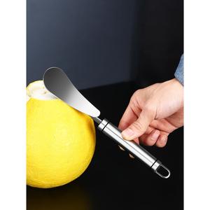 304不锈钢家用剥柚器柚子刀去皮工具扒石榴水果开橙子器拨皮神器