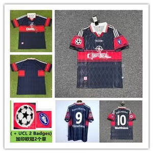 #B.ayer retro 1997-99  home jersey 【ID：2171723】S-2XL