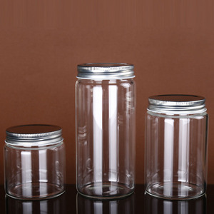 高硼硅玻璃蜂蜜瓶带盖密封罐花茶手工糖果包装瓶黑枸杞人参泡酒瓶