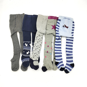 秋冬外贸1-5岁女宝宝毛圈裤袜加厚保暖婴儿连裤袜打底袜小童可爱