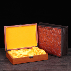 普洱茶砖包装盒空礼盒单片茶砖250g方砖通用砖茶茶叶木盒收纳盒子