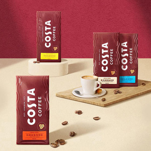 COSTA咖啡豆手冲咖啡阿拉比卡豆美式黑咖啡现磨咖啡粉哥伦比亚豆