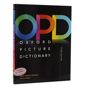 预售 牛津图解系列 词典字典辞典 全英文版 第三版 Oxford Picture Dictionary OPD 儿童英语词典字典辞典 进口英文原版工具书