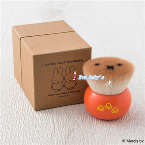 日本代购 miffy米菲兔蘑菇头职人手工熊野笔化妆刷腮红刷高光修容
