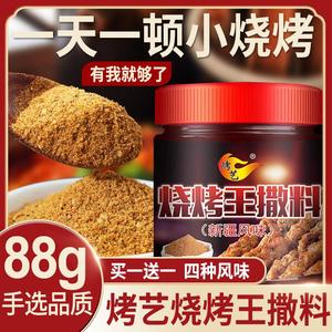 烧烤调料撒料家用孜然粉烤肉调味撒料蘸料椒盐组合全套羊肉串烤艺