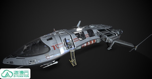 宇宙太空飞船模型 3dmax模型 3d fbx模型 MAYA unity3d u3d美术