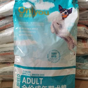 欧力优狗粮10kg 15kg双蛋白成犬幼犬奶糕离乳期通用型营养犬粮