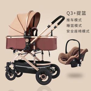 智儿乐推车婴儿推车遛娃神器高景观双向推车小孩推车可坐躺婴儿车