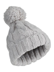 TOPSHOP女士针织帽可爱毛球毛线帽子秋冬保暖帽休闲帽子户外帽子