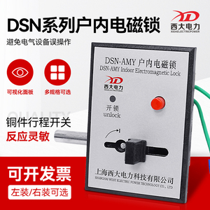 上海西大柜用电磁锁DSN-BMZ DSN-BMY 1Y/1Z高压柜门DMY DMZ左右开