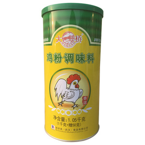 大桥桶装正品鸡精粉1.05kg*2家庭装浓香型烹饪味品汤底增鲜鸡粉