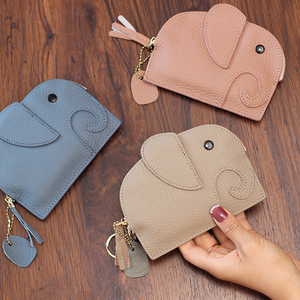 新品日韩牛皮包包挂件女钥匙包挂件装饰包包创意饰品卡包零钱包女