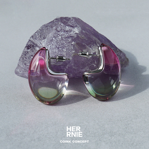 HERRNIE Bliss系列 Soggy耳环 个性小众设计师耳钉耳饰 HEROINE