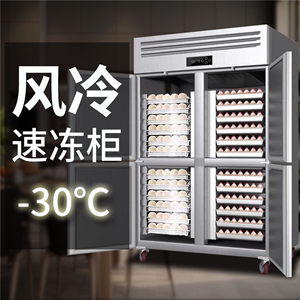 四门冰箱商用风冷插盘冰箱冷冻风冷无霜烤盘低温慕斯蛋糕烘焙专用
