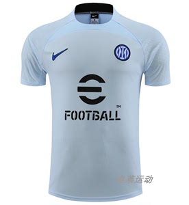 正品Nike23-24国际米兰比赛服短袖T恤10号劳塔罗训练服速干足球服