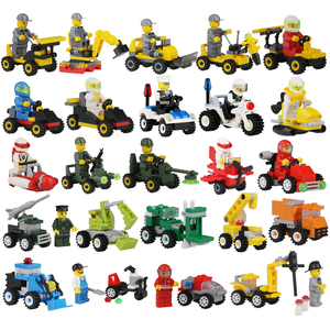 兼容乐高式 积木益智拼装拼插儿童玩具6至11岁男女建筑类车模型