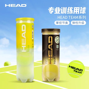 HEAD海德网球比赛训练专用网球单人练习训练专业TEAM无压有压网球