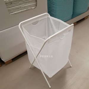 包邮IKEA宜家加尔带架洗衣用袋换洗脏衣物收纳袋可折叠大容量衣篮