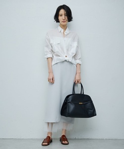 【不退换】日本设计师贵牌g@ll24ss在售27500円仙女系直筒套裙
