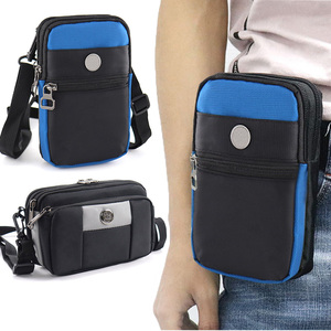 新款手机腰包男6.5寸穿皮带多功能户外工作运动手机袋挂包单肩包