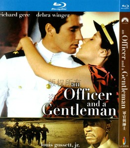 蓝光美国爱情电影 军官与绅士 高清1080P 1BD碟 非dvd碟片