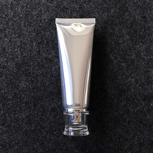80毫升克银色铝塑化妆品软管分装啫喱乳液膏体芦荟胶旋拧掀盖空瓶