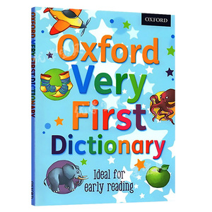 现货 牛津儿童启蒙图画图解词典 英文原版 Oxford Very First Dictionary 英英字词典 4-5岁 儿童字典 英语学习工具书 平装
