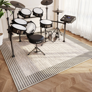 架子鼓专用地毯罗兰隔音地毡折叠毯子爵士鼓消静音大面积钢琴地垫