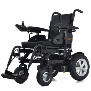 威之群电动轮椅残疾人老年四轮家用智能可折叠手电两用老人代步车