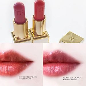 Tom Ford TF白管迷你mini有色圆头润唇膏口红02Neotropic05/07/06