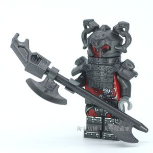 LEGO乐高幻影忍者人仔 njo276 红蛇战士 全套武器 70625 70621 Z1