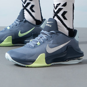 Nike耐克正品网面透气篮球鞋AIR MAX缓震气垫运动鞋软底跑步男鞋