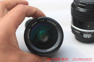 尼康 Nikon 28 2 AI/AIS/AUTO 广角 手动 大光圈 二手镜头 转微单
