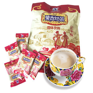 内蒙塔拉额吉健康牛奶蒙古奶茶甜味红枣味固体饮料400g冲饮