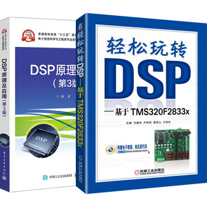 ㊣全二册轻松玩转DSP DSP操作方法技巧书籍 DSP原理及应用第3版 DSP应用程序开发技术 DSP模块开发 DSP寄存器配置系统仿真建模