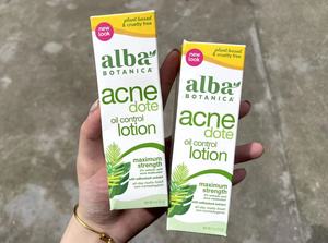 海淘现货Alba Botanica ACNE dote水杨酸乳液57g无油祛痘黑头粉刺