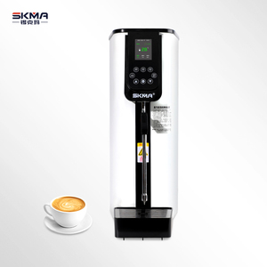 SKMA智能蒸汽开水机步进式定温自动奶泡机BWCJ连锁专用热饮加热