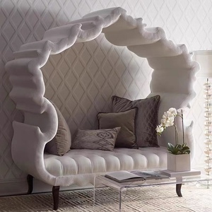 欧式创意双人沙发造型形象公主沙发 影楼高档会所贵妃沙发椅现货