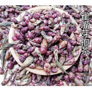 500g雀嘴茶云南茶叶普洱生茶紫芽孢古树芽孢 明前紫鹃茶