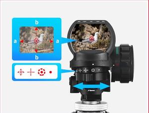 Selens长焦镜头抓拍鸟远摄辅助对焦器光点瞄准拍摄人眼单反取景器